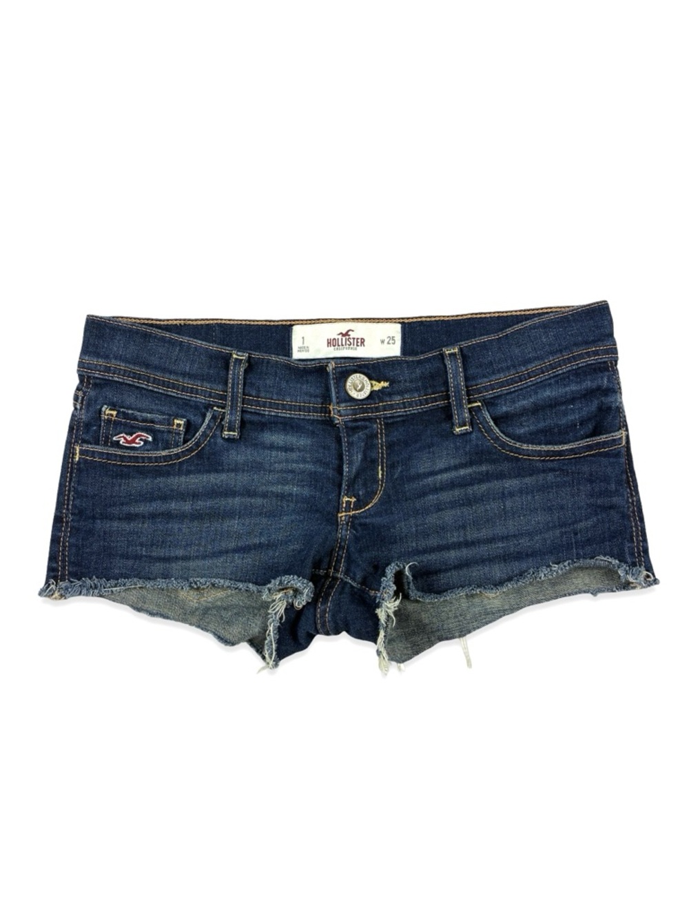 Hollister Micro Mini Denim Jean Shorts